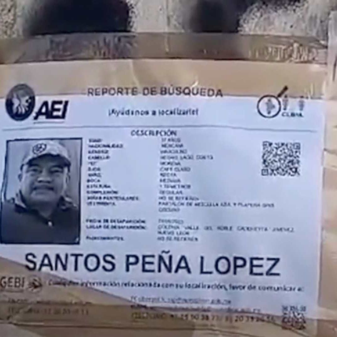 Buscan a Hombre Desaparecido desde el 2023 en Cadereyta, Nuevo León