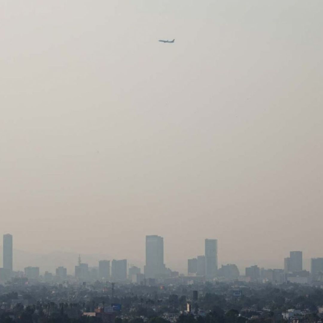 Contaminación atmosférica en CDMX el 2 de abril de 2025