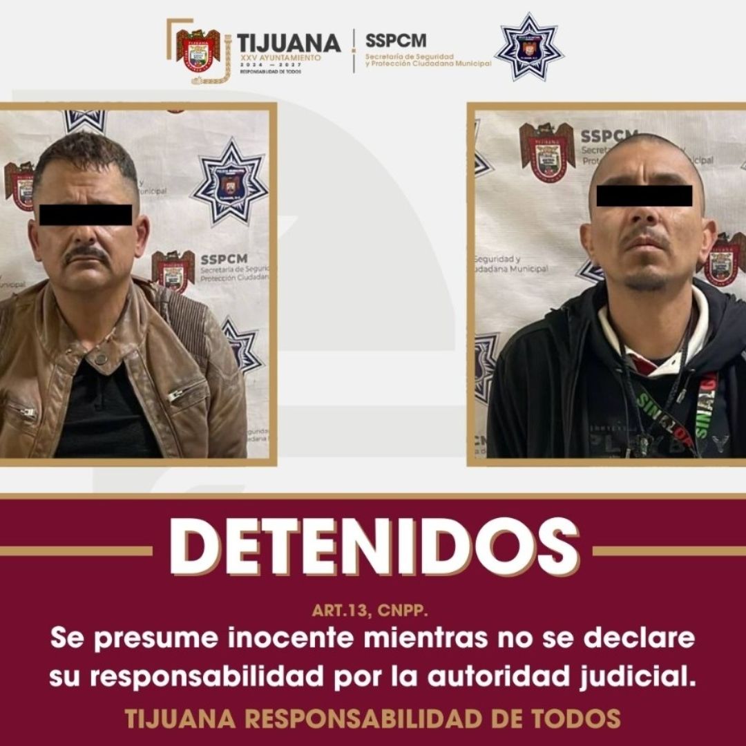 Sujetos Detenidos por Presunta Privación Ilegal de la Libertad