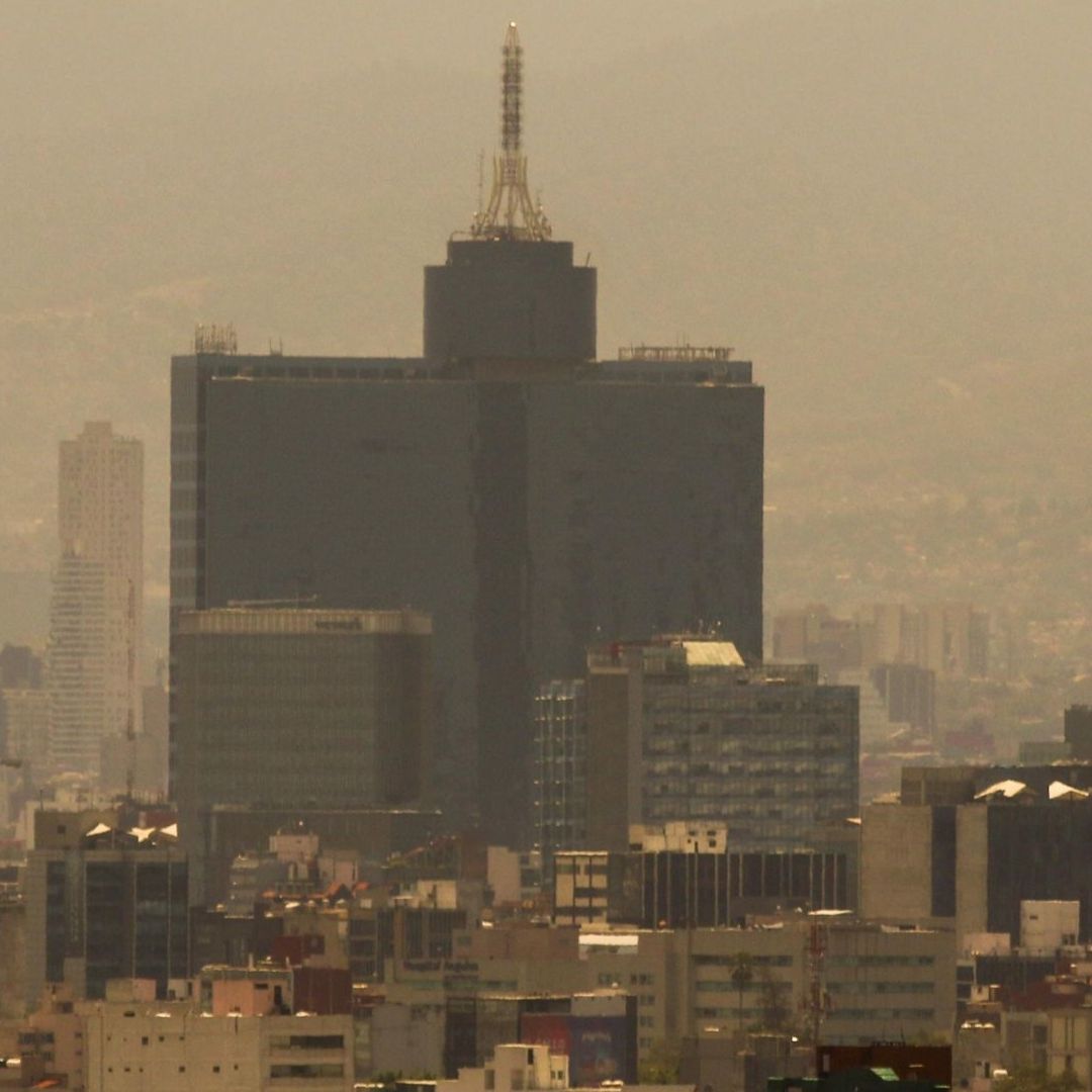 Contaminación atmosférica en CDMX. Foto: Cuartoscuro