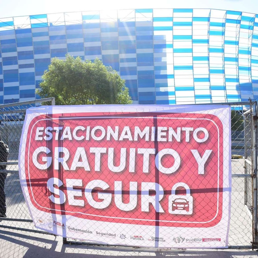 Estacionamiento de Estadio Cuauhtémoc y Hermanos Serdán Será Gratis y Seguro