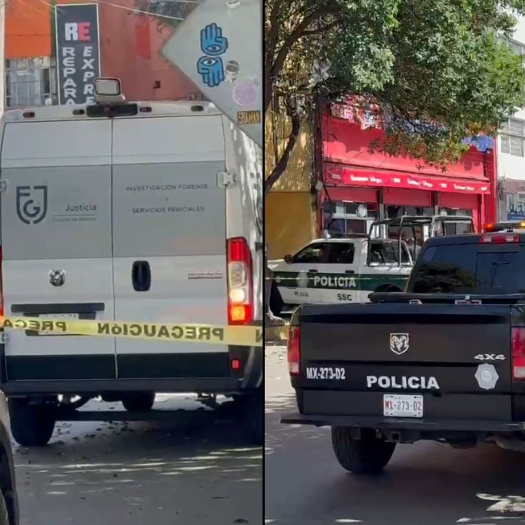 Balacera en colonia escandón