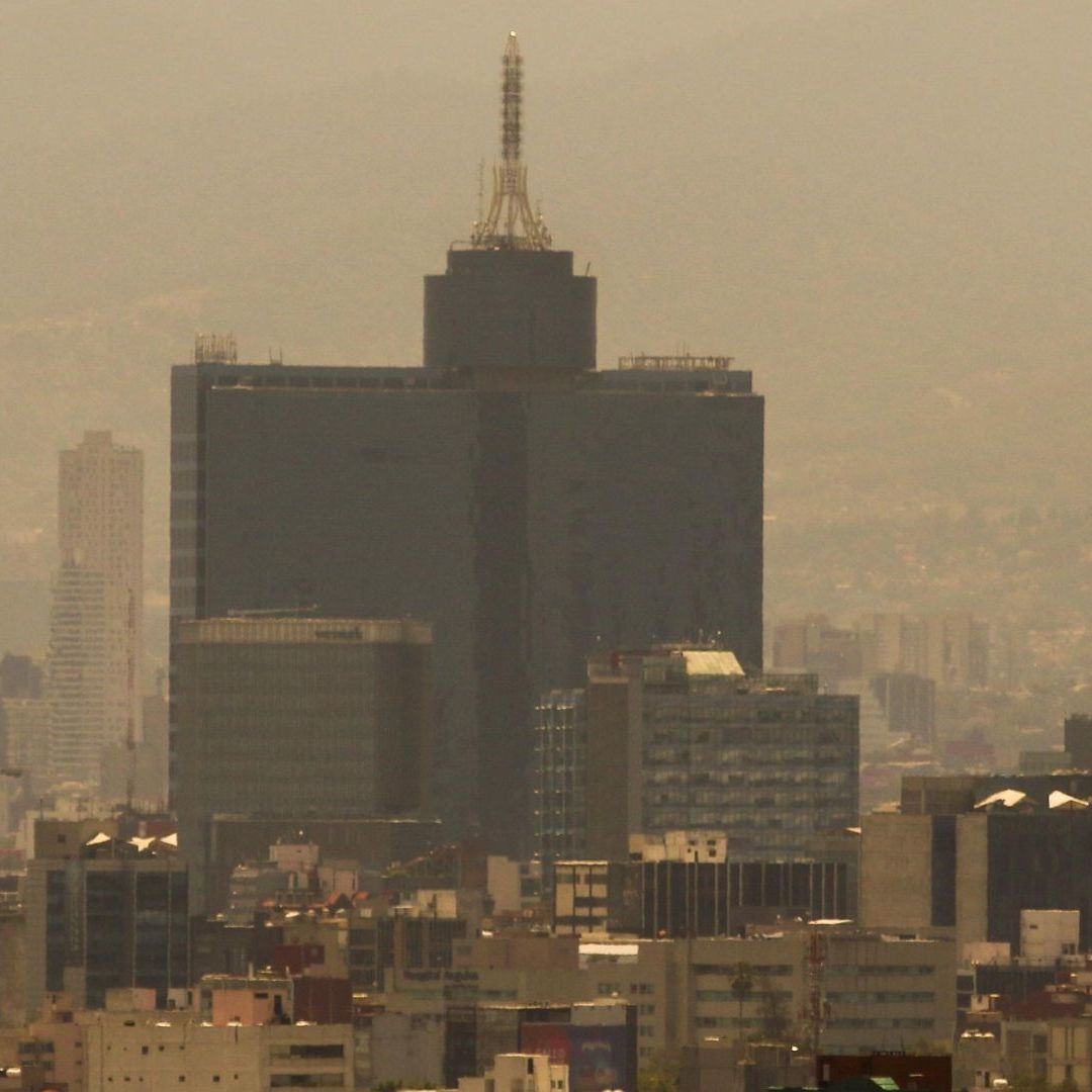 CDMX con mala calidad del aire el 3 de abril de 2025