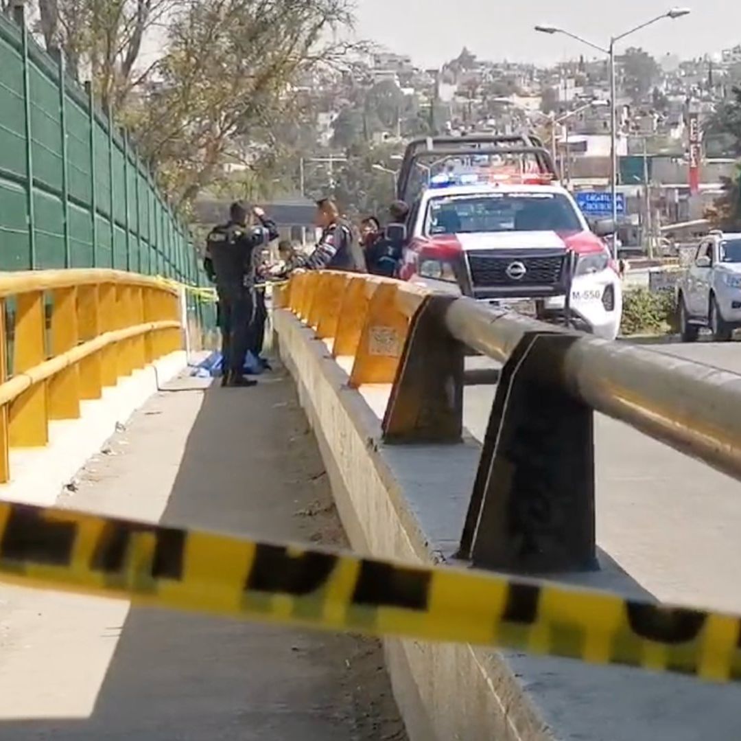a víctima se desvaneció de manera repentina sobre la Carretera Federal a Tlaxcala.
