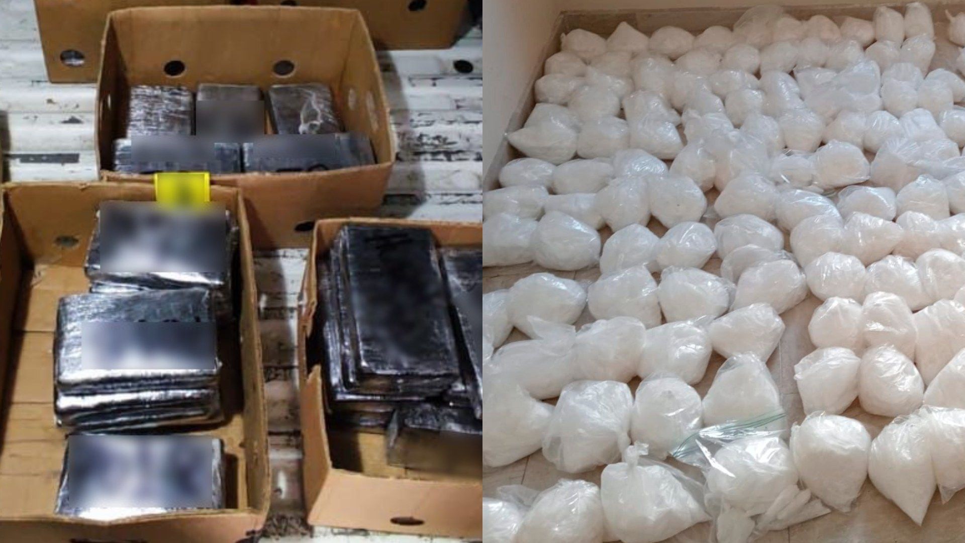 Incautan 350 Paquetes de Droga en Cateos en Baja California