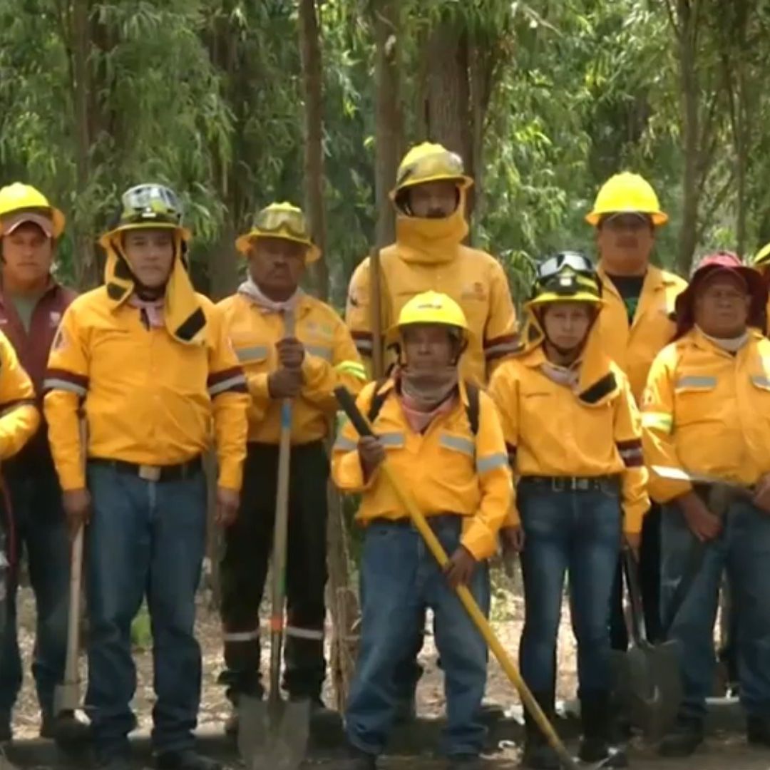 Escuadrón Ahuehuete 40, la Brigada que Protege de Incendios al Parque Ecológico Xochimilco