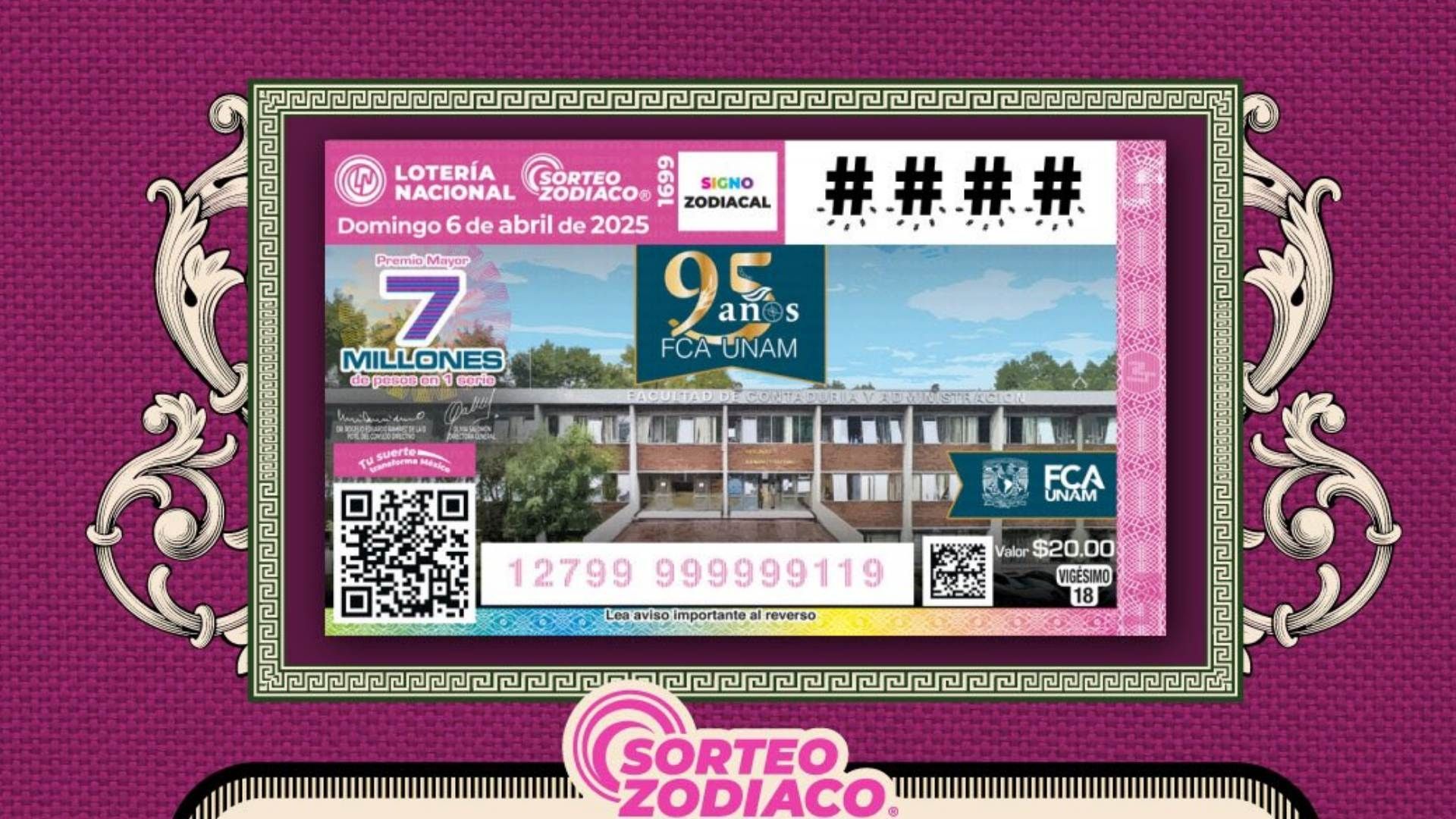 Resultados Lotería Nacional hoy 6 de abril 2025 Lista de números ganadores Sorteo Zodiaco 1699