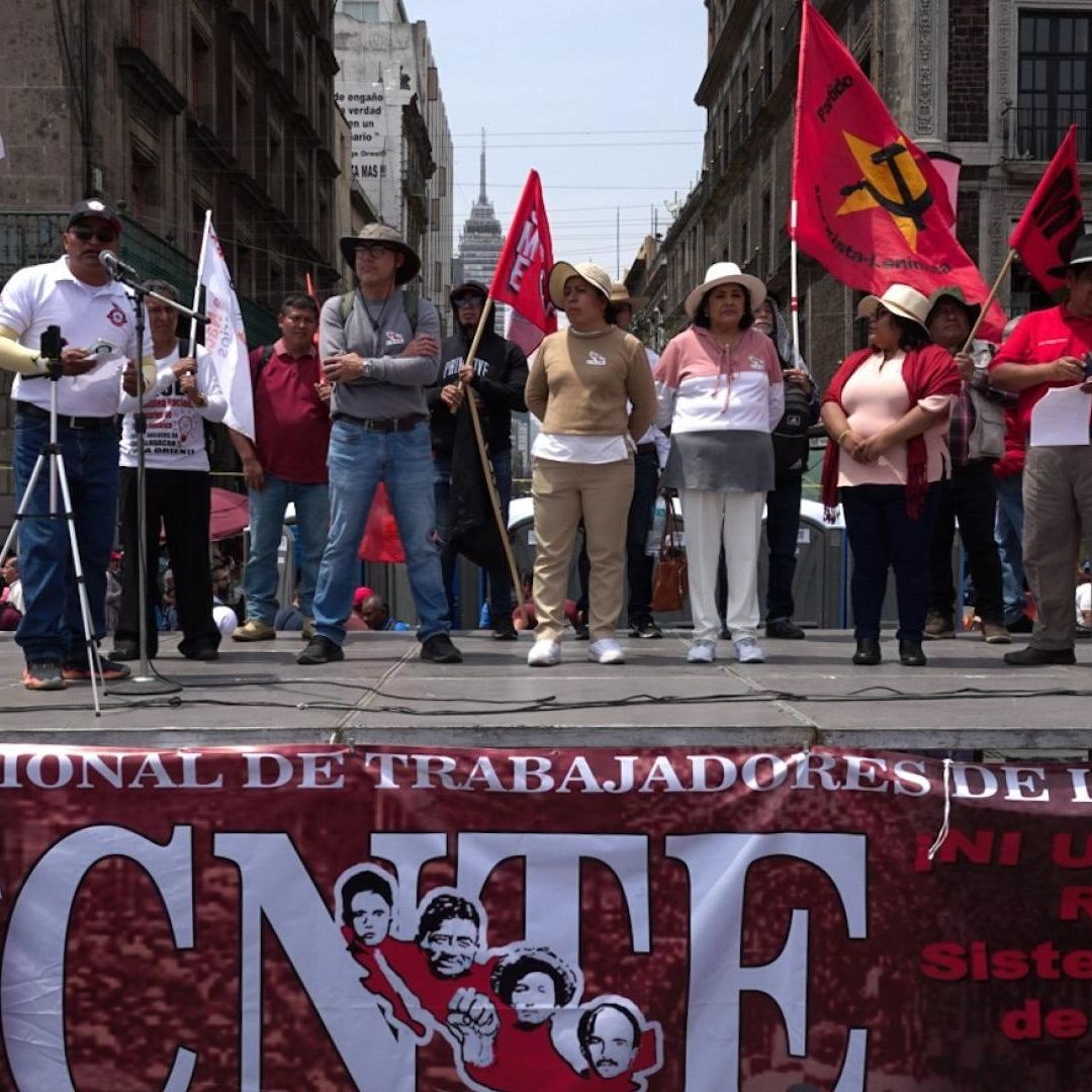 La movilización tendrá presencia en 17 contingentes de la CNTE.