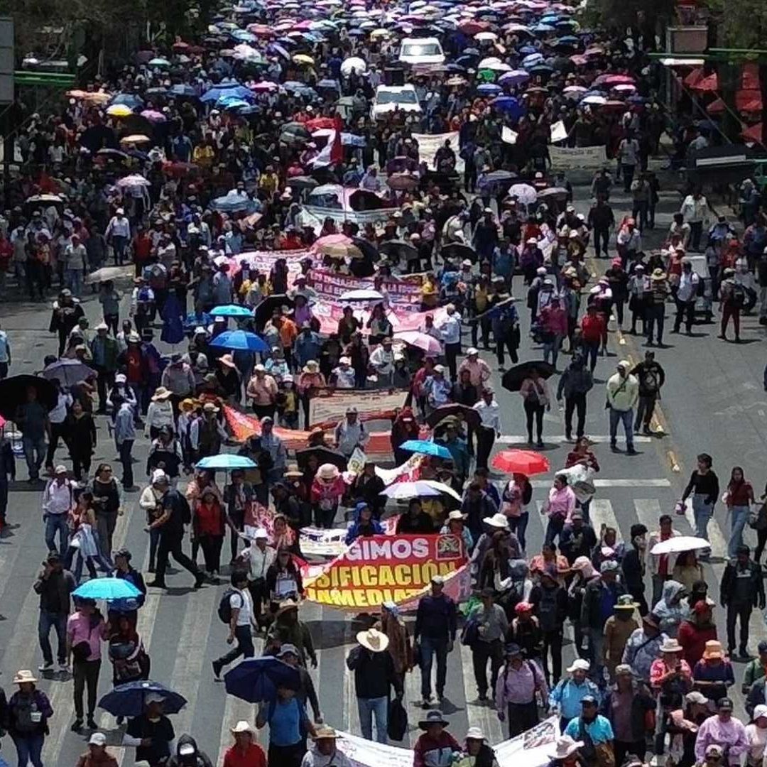 Marcha en la Ciudad de México en marzo de 2025