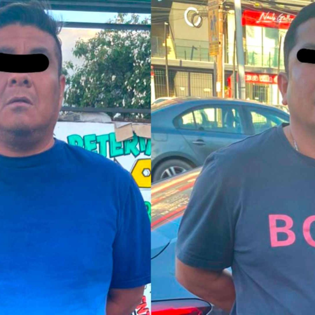 Los dos hombres detenidos quedaron a disposición del Ministerio Público