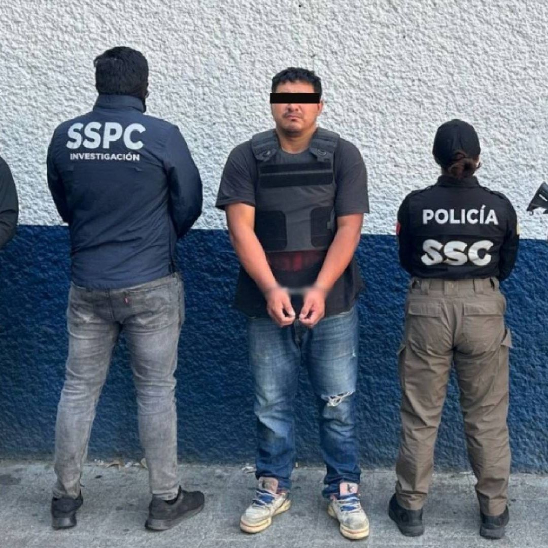 El sujeto fue detenido en un mercado de Iztacalco