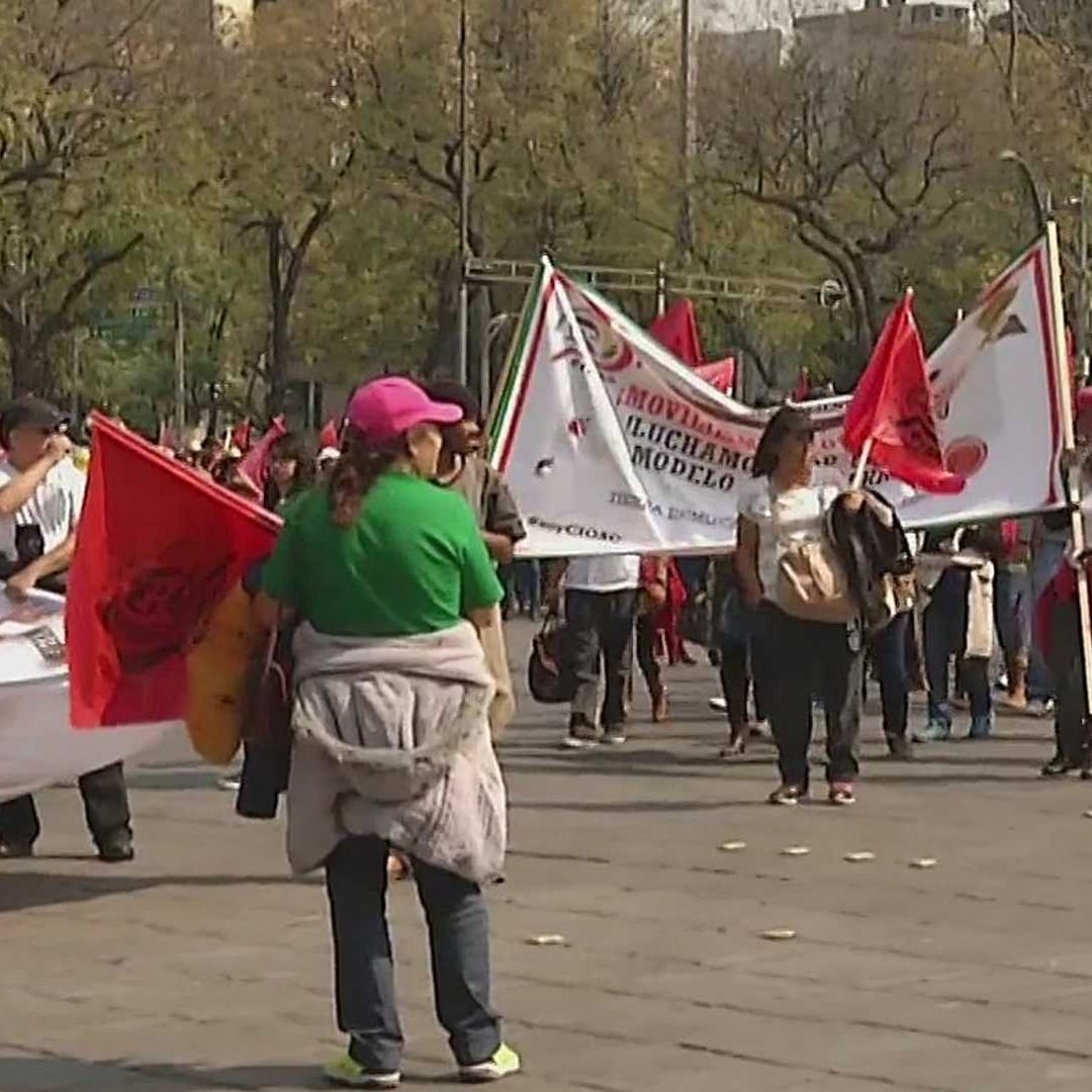 Marcha en la Ciudad de México. Foto: Archivo N+