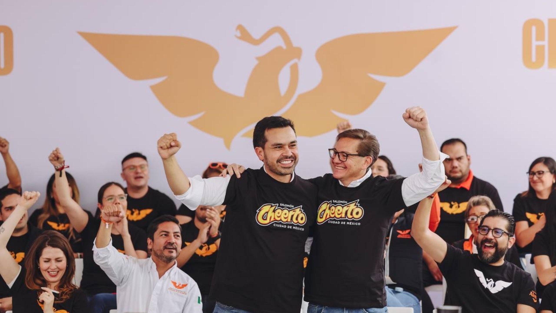 Al menos 33 candidatos locales de Movimiento Ciudadano tomaron protesta junto con el candidato presidencial y Salomón Chertorivski