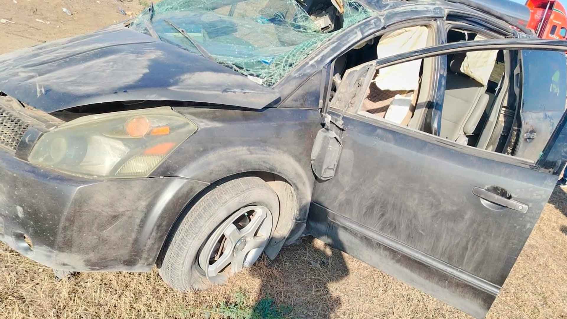 Familia Lesionada Tras Volcadura en Carretera Victoria-Zaragoza