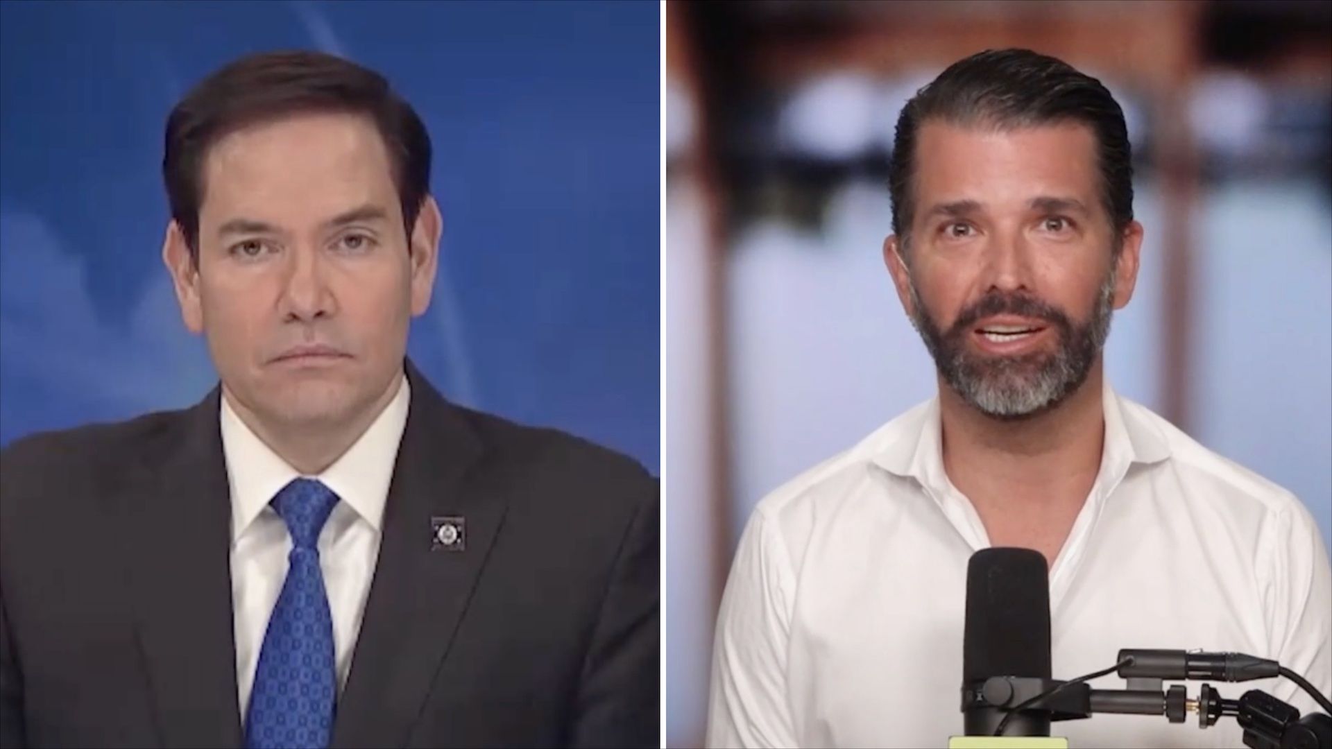 Marco Rubio en entrevista con Donald Trump Jr.