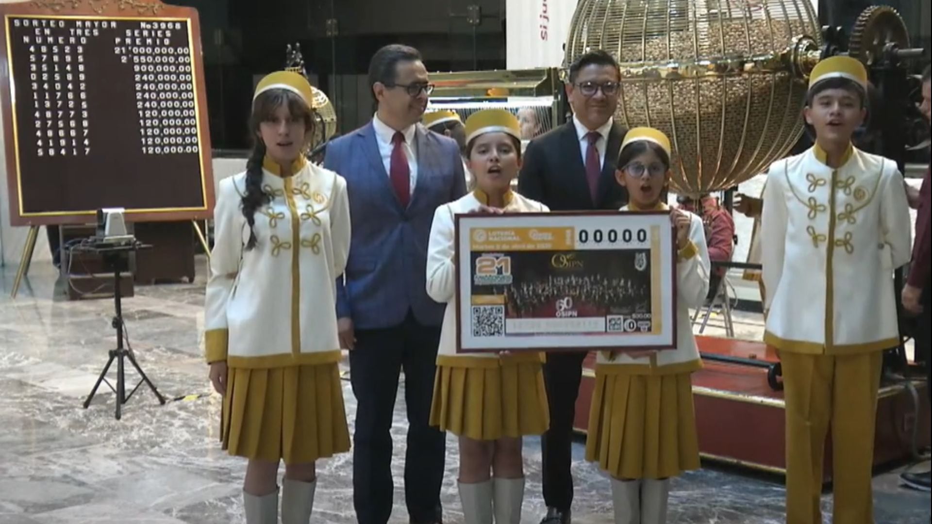 Primer Premio del Sorteo Mayor de la Lotería Nacional de Hoy 8 de Abril 2025 Cae en Puebla