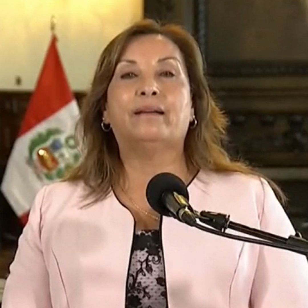 Dina Boluarte mensaje