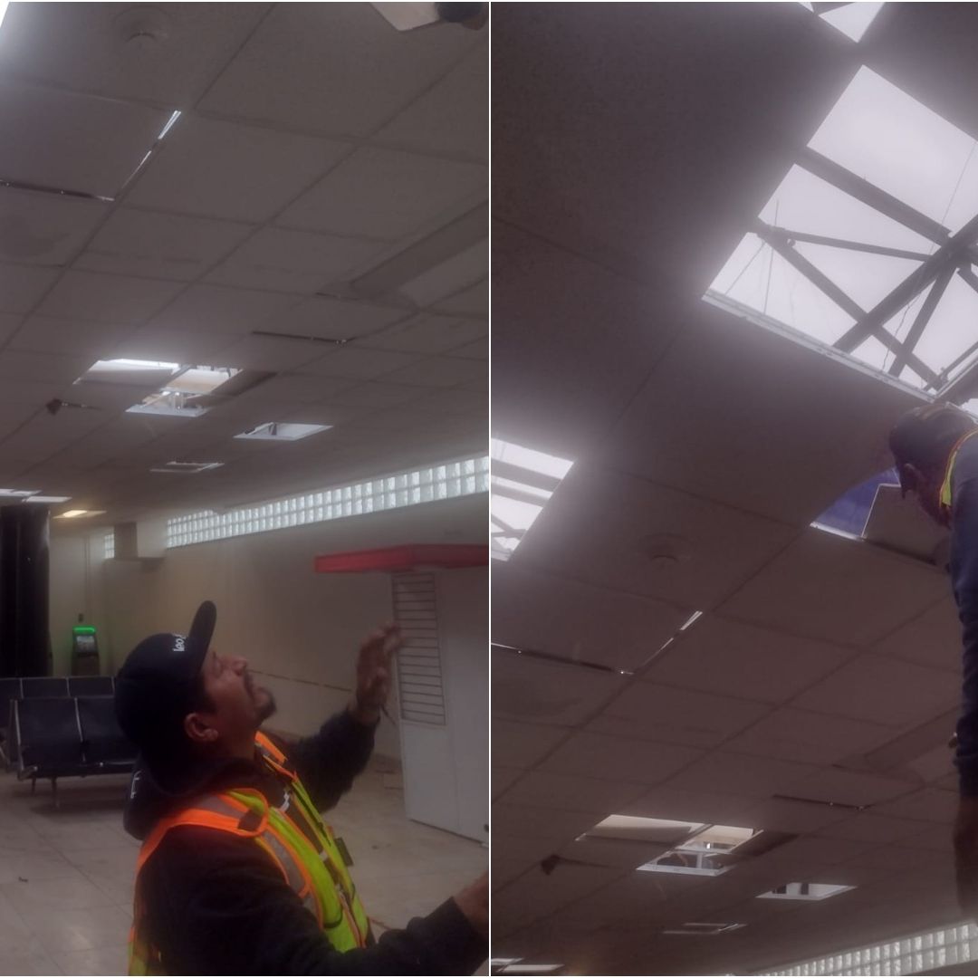 Techo aeopuerto Mexicali