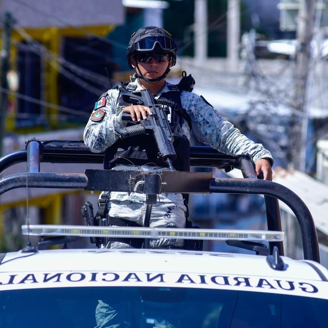 Guardia Nacional vigila comunicades de Guerrero
