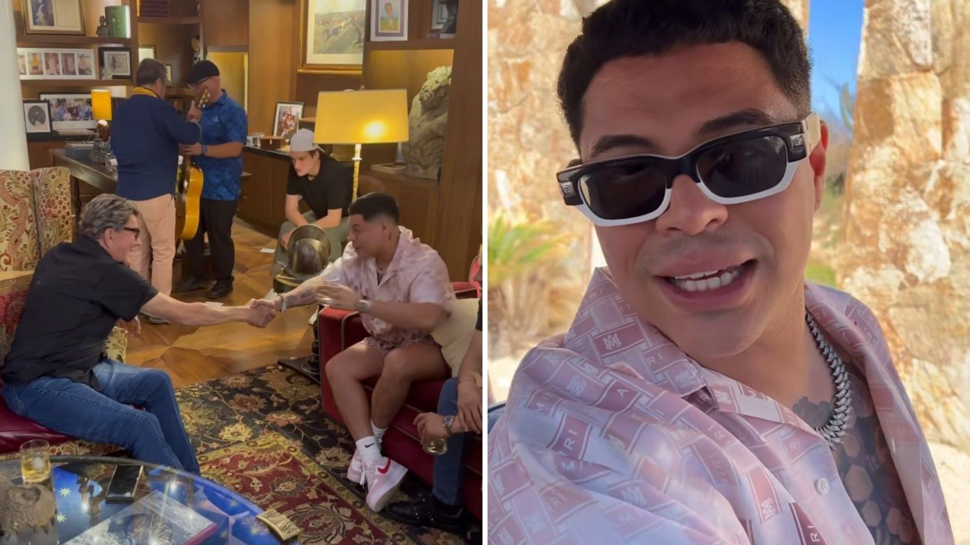Eduin Caz se Reúne con Empresario Hotelero y Aprueban que Bandas Toquen en Playas de Mazatlán