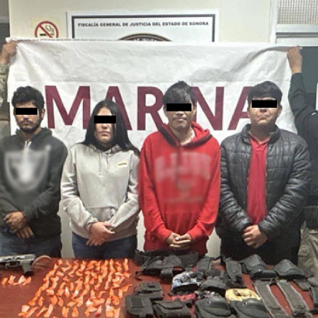 Detenidos en Sonora durante operativo "Frontera Norte"