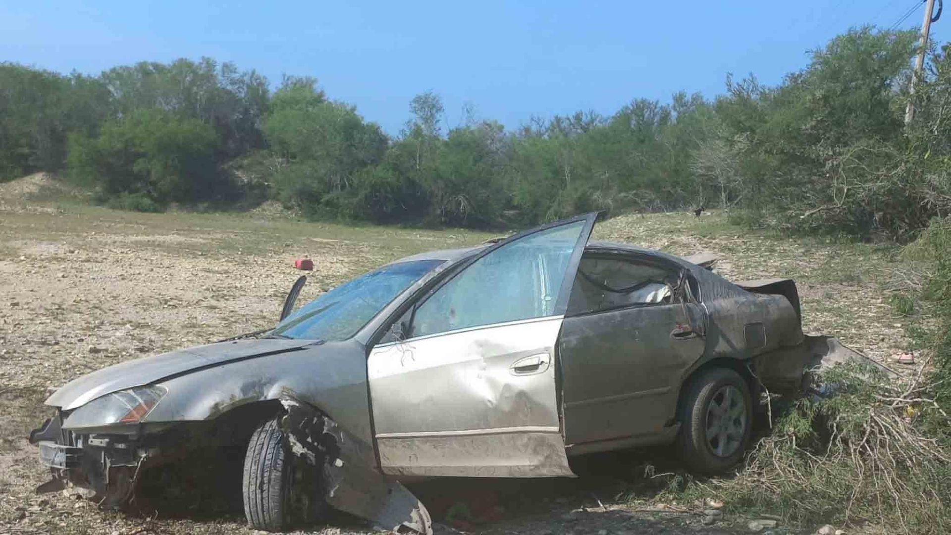 Familia Vuelca en Carretera Victoria-Matamoros; Hay 6 Lesionados