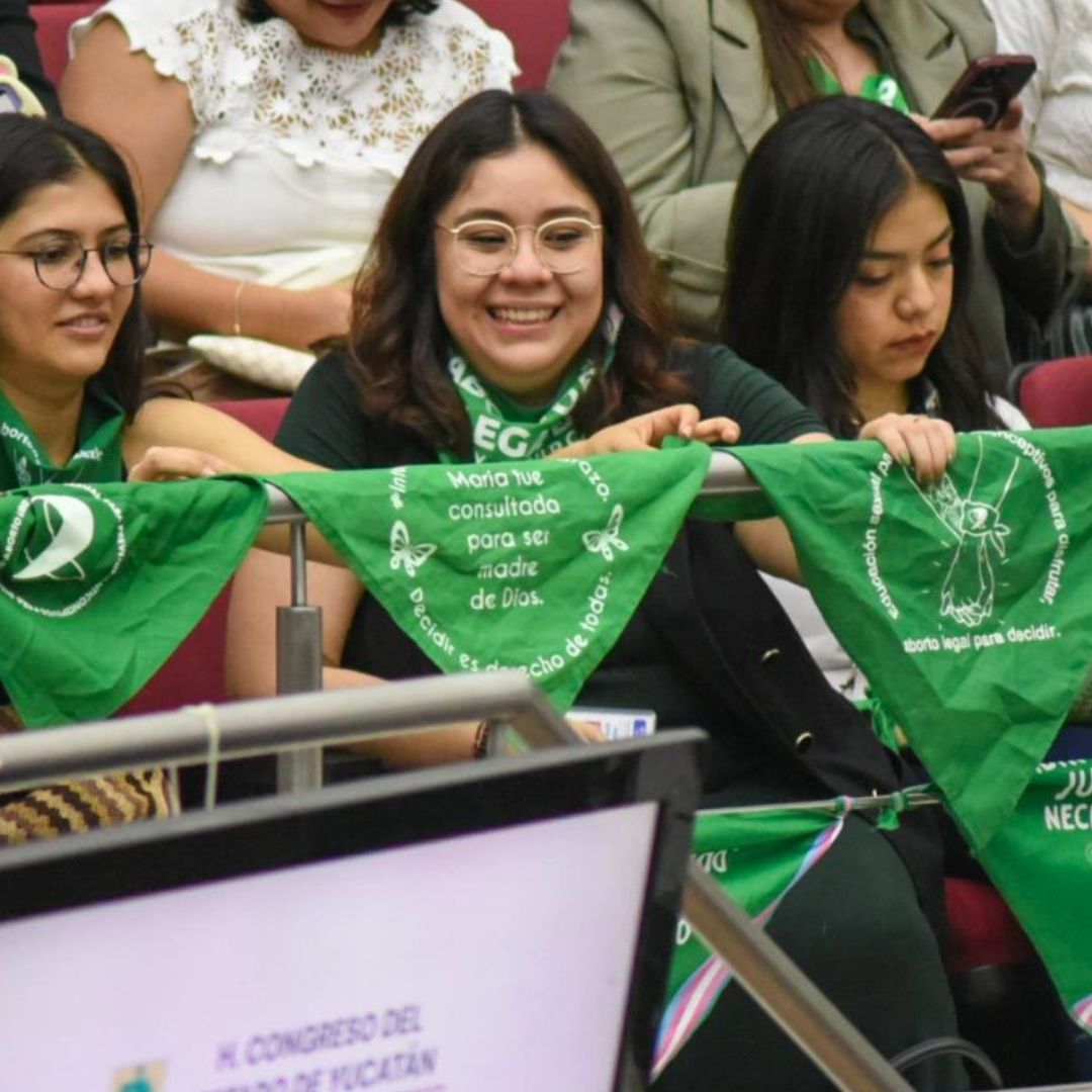 Aprueban Despenalización del Aborto en Yucatán: Marea Verde Estalla en Jubilo con "Sí Se Pudo"