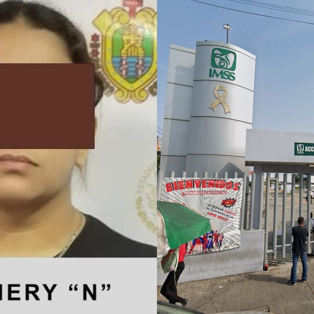 Detienen a Yenery "N" Líder de Extorsionadores de Escort en Hospital del IMSS Cuauhtémoc Veracruz