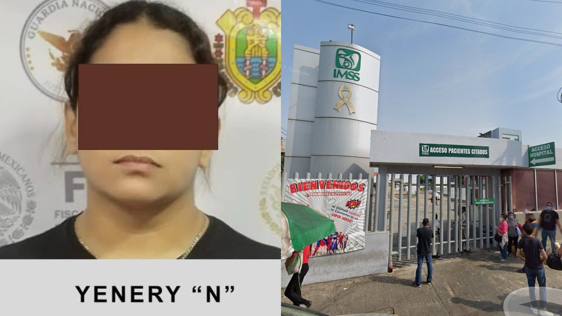 Detienen a Yenery "N" Líder de Extorsionadores de Escort en Hospital del IMSS Cuauhtémoc Veracruz