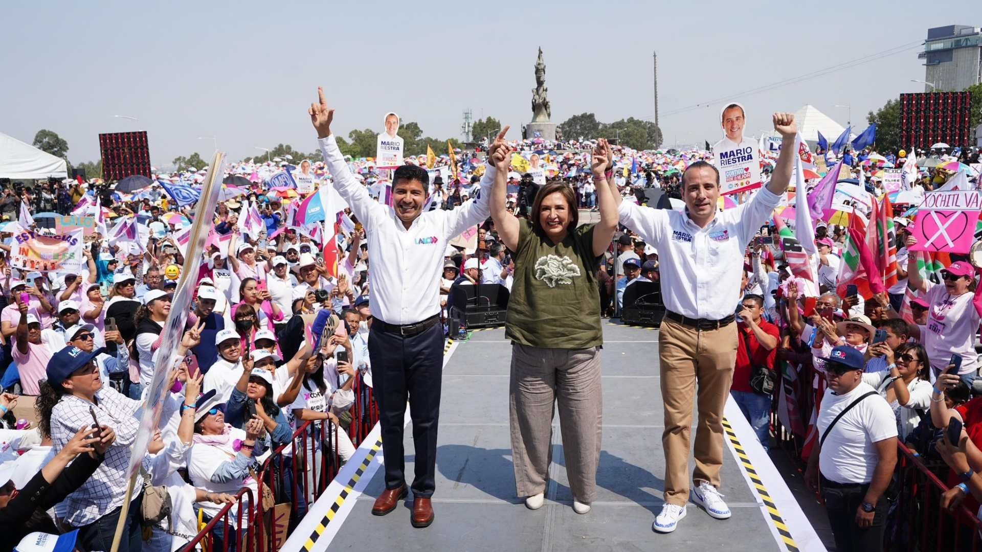 La candidata presidencial se refirió al llamado que le hizo el INE de no hacer uso indebido de su imagen