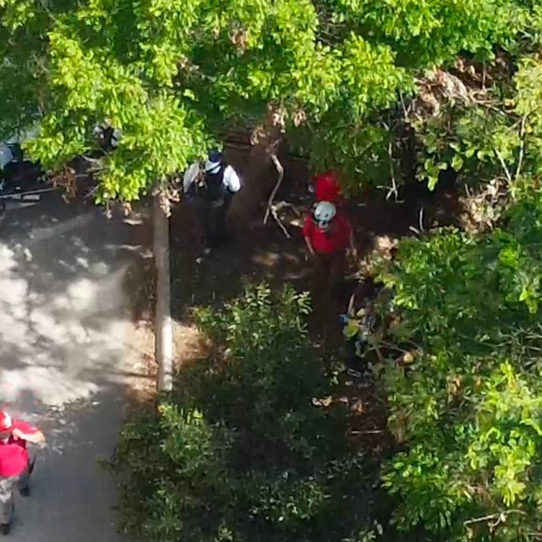Autoridades acuden a calles de la colonia Ladrillera a investigar los hechos