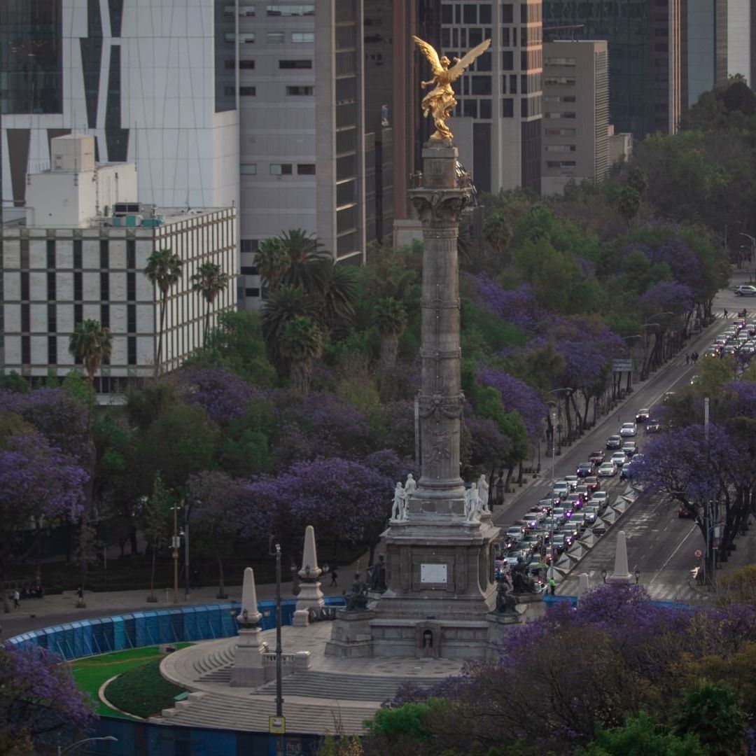 Ángel de la Independencia, en Reforma, CDMX