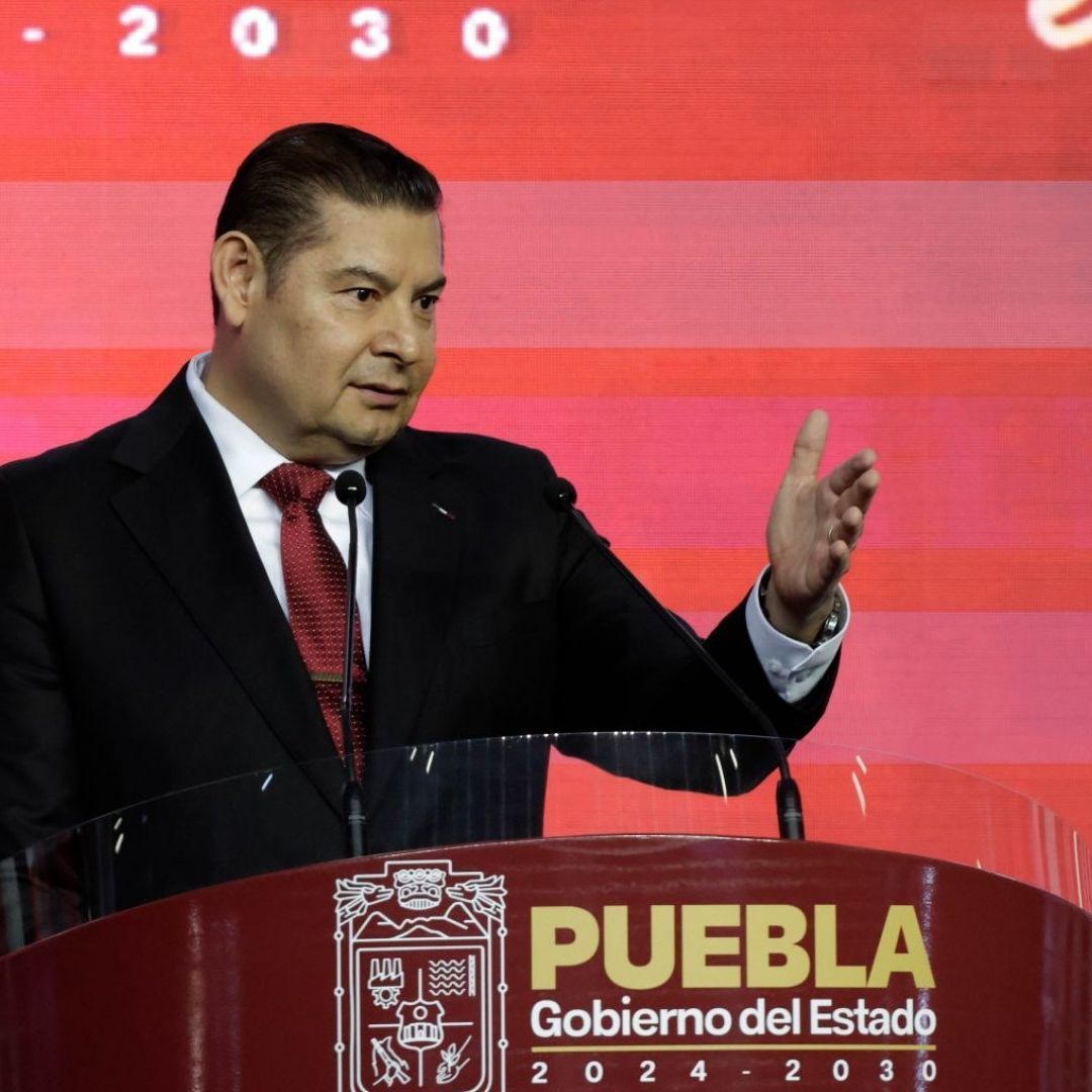 Alejandro Armenta, gobernador de Puebla