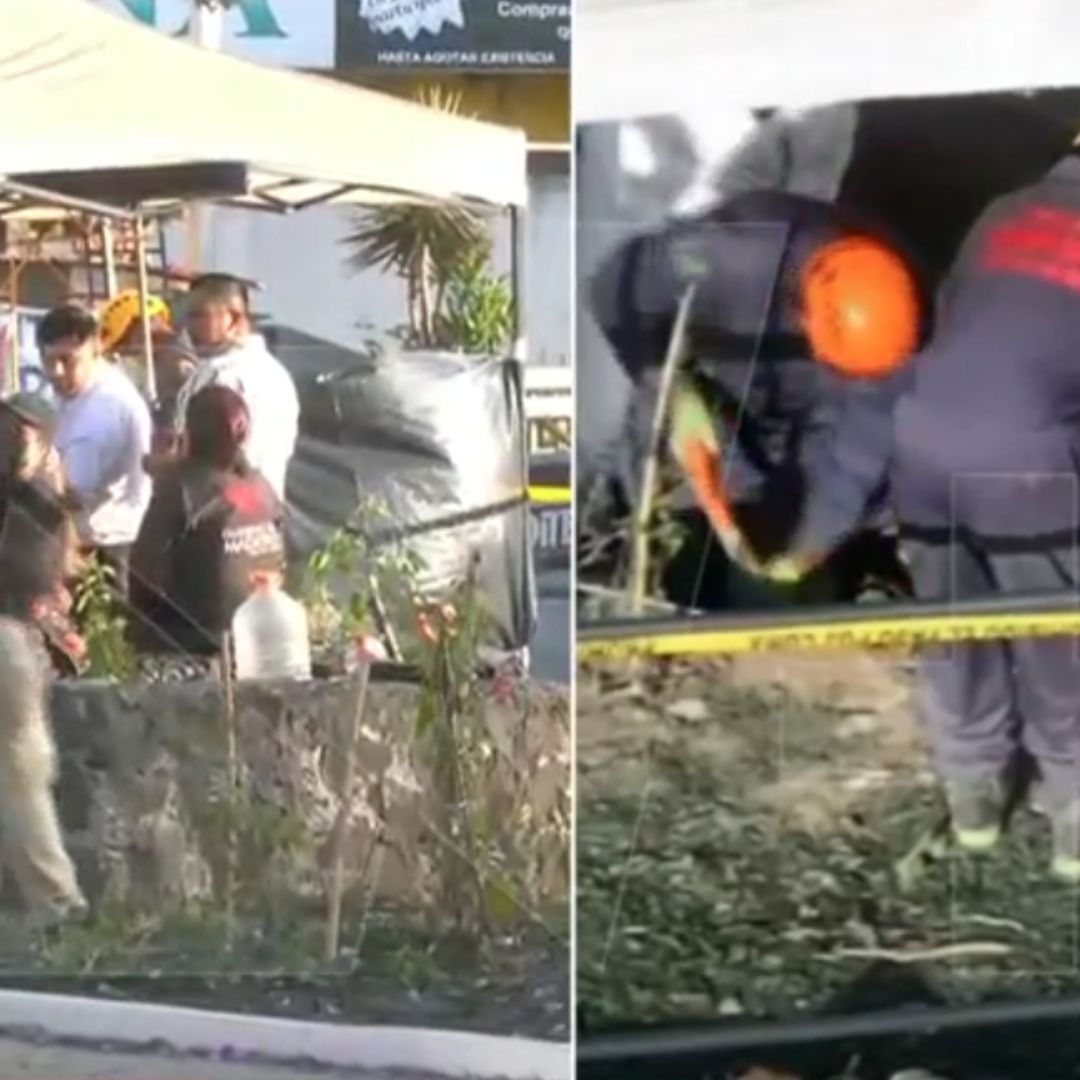 Luego de buscar con equipos de geo-radar y perros entrenados, la  Fiscalía General de Justicia de la CDMX encontró restos humanos frente a la Terminal de Autobuses del Norte.