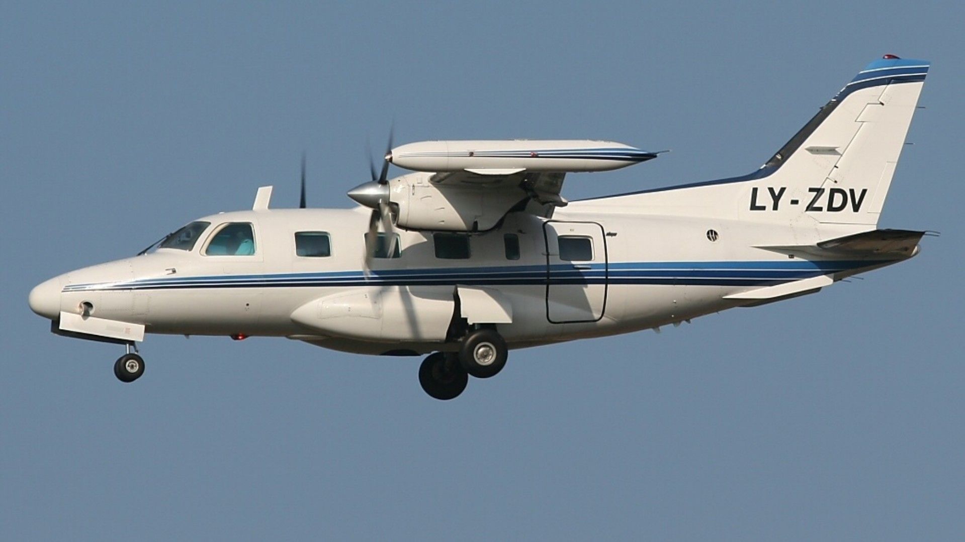 La aeronave accidentada era una avioneta turbohélice modelo Mitsubishi MU-2B.