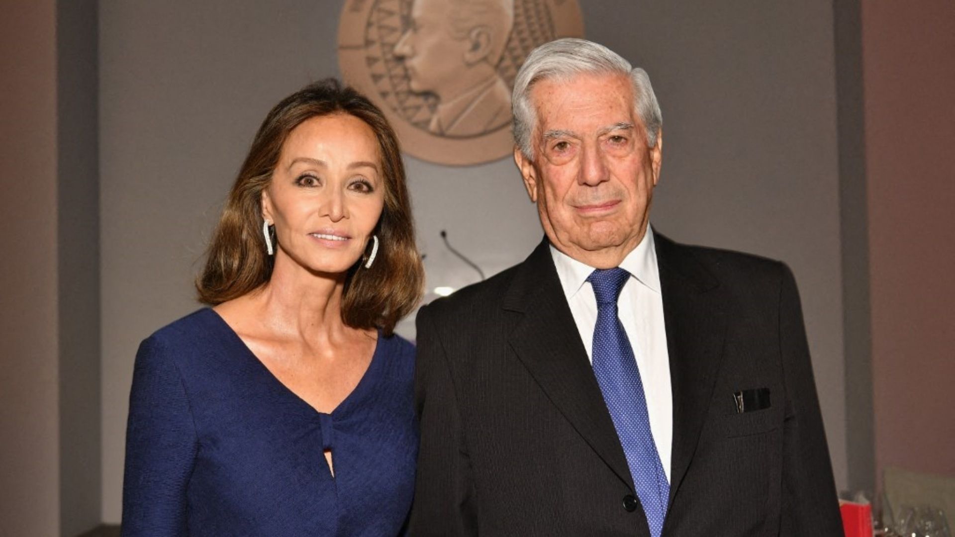 Isabel Preysler y Mario Vargas Llosa en Nueva York, en noviembre de 2017