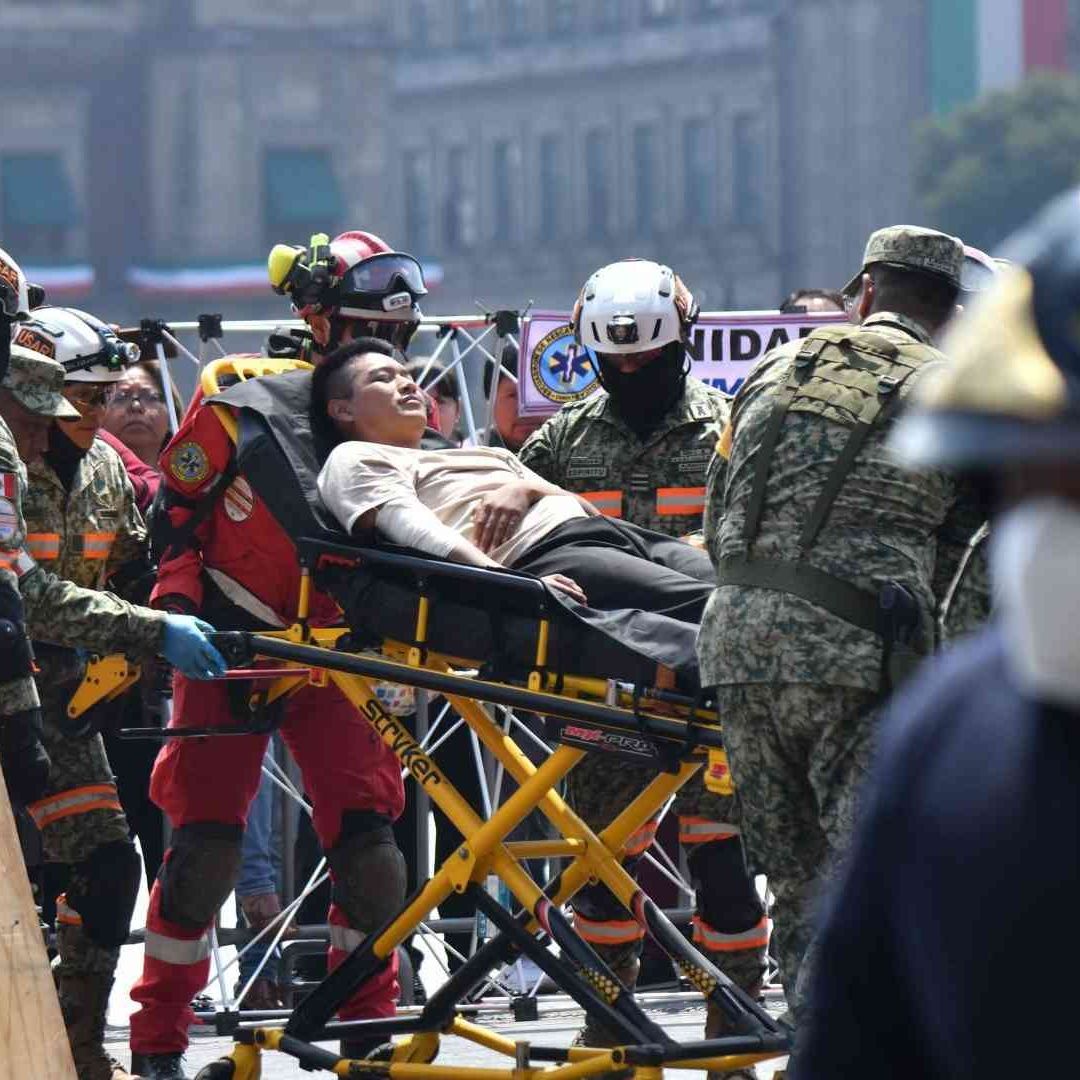 Simulacro de sismo en la CDMX en 2024.