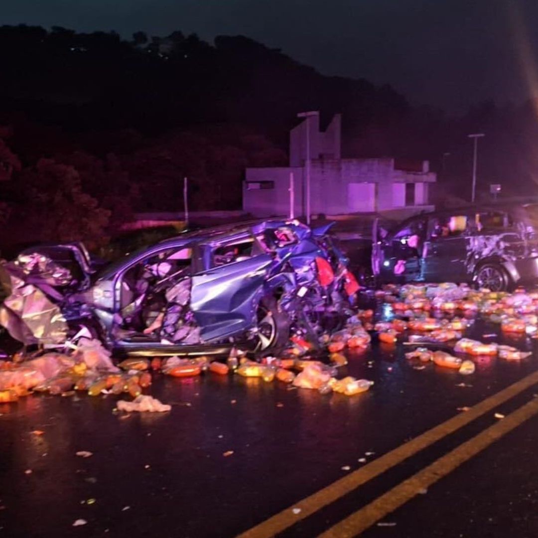 Accidente automivilistico en Carretera México-Tuxpan