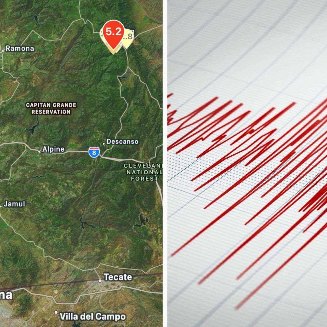 Sismo Magnitud 5.2 en San Diego Sacude a Baja California