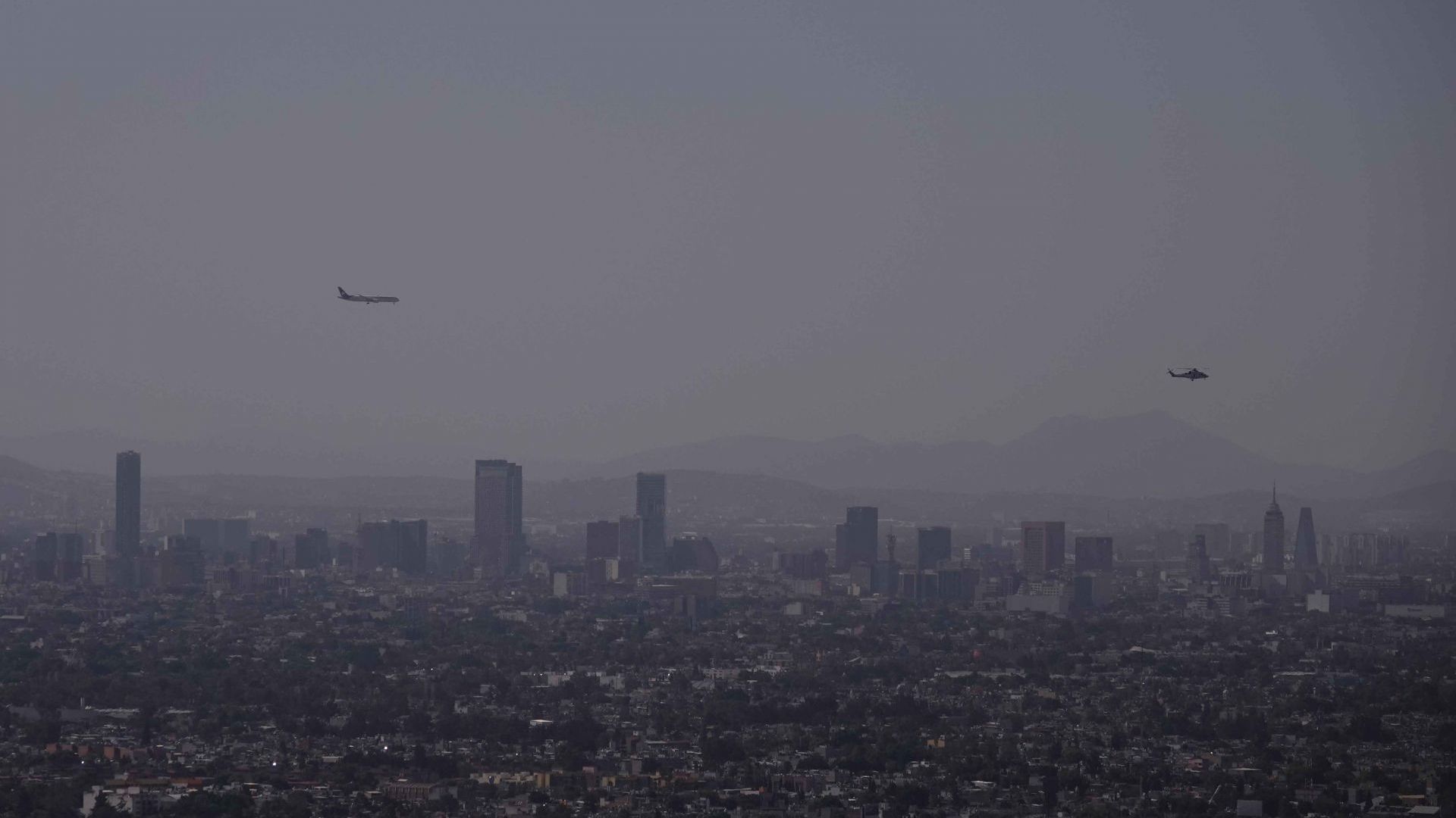 CDMX, con mala calidad del aire el 14 de abril de 2025