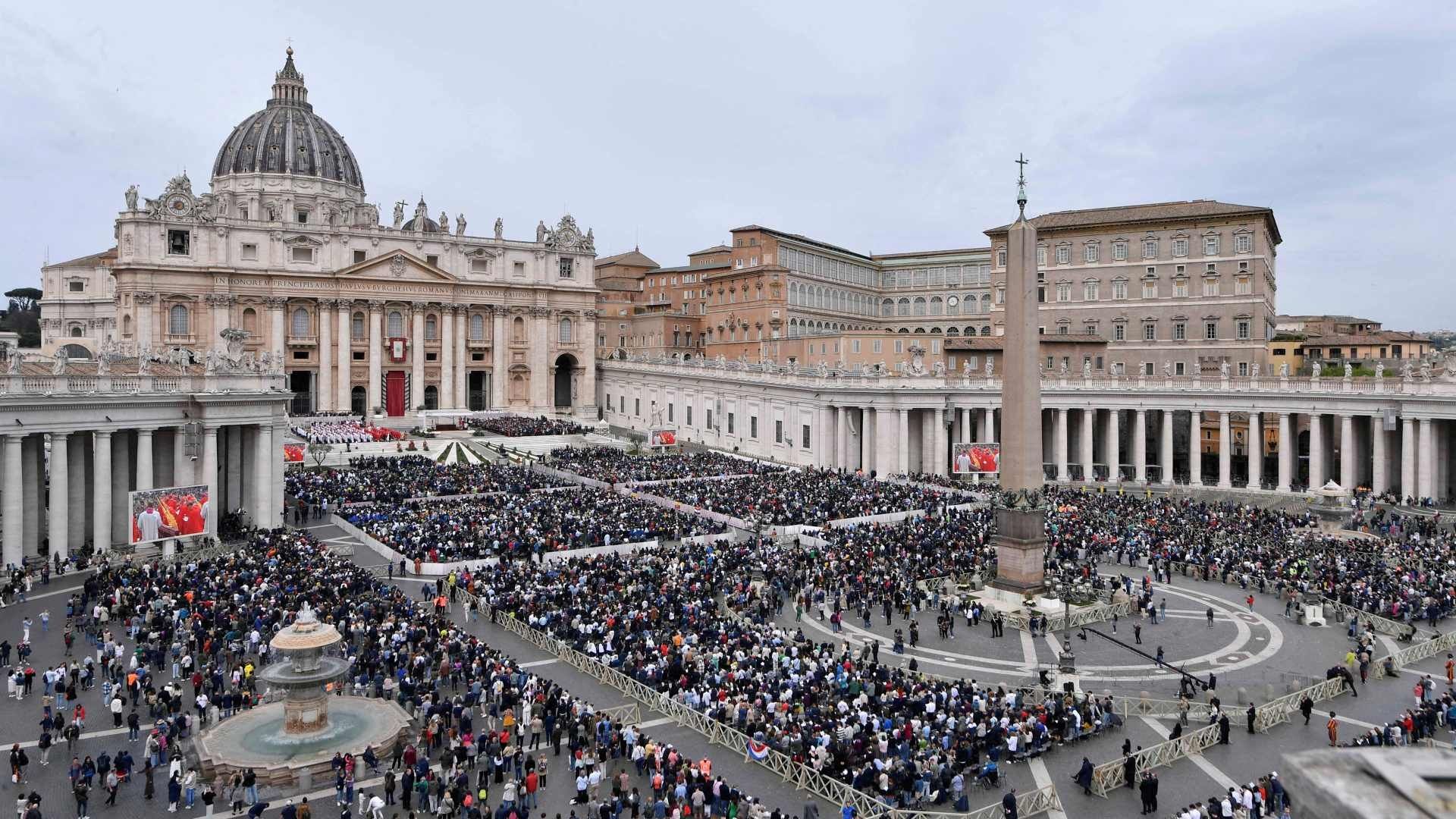 Plaza de San pedro en el Vaticano