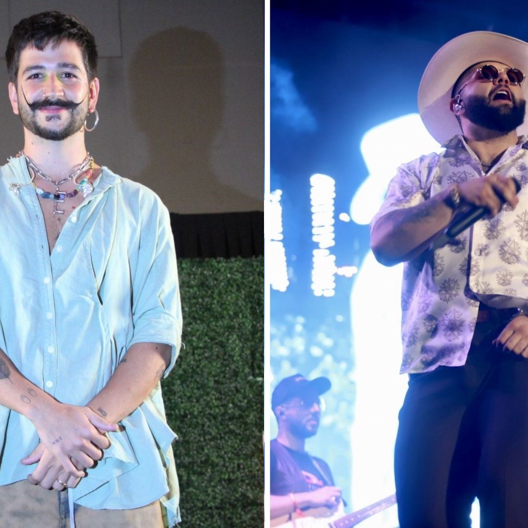 Camilo y Carín León cantan salsa en 'Una vida pasada'