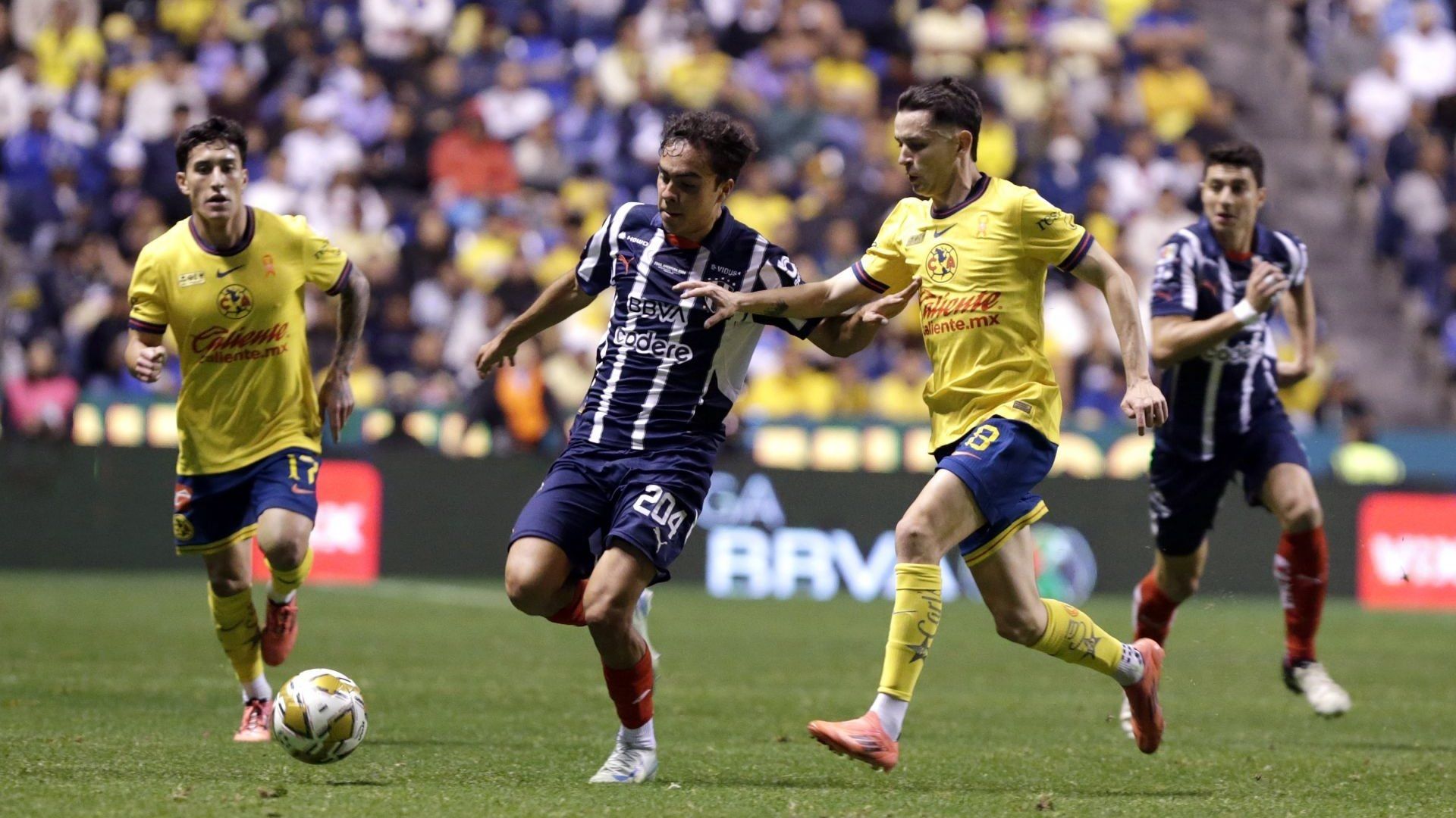 El partido Monterrey vs América, correspondiente a la Jornada 16 del torneo Clausura 2026, se juega hoy en el Gigante de Acero.