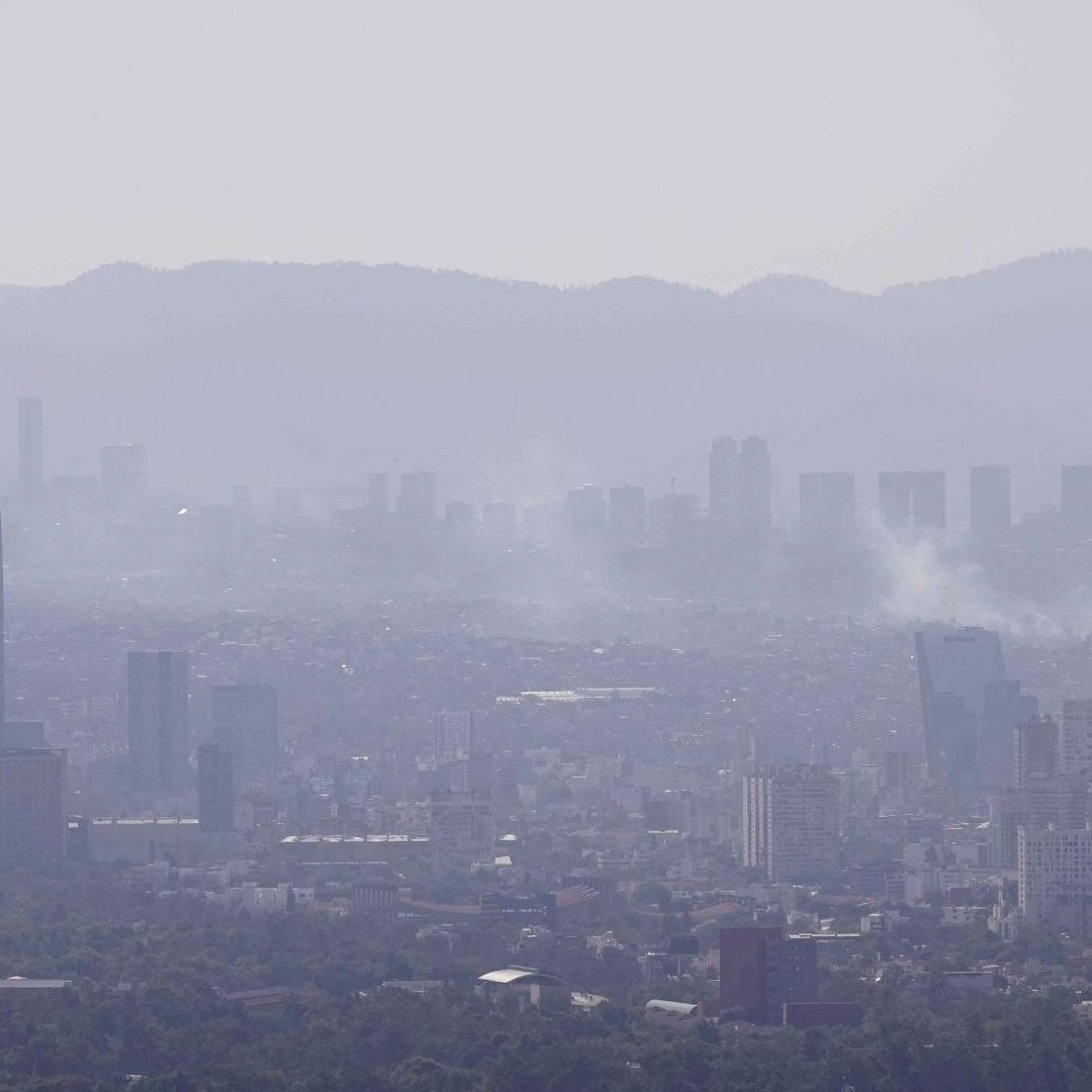 Calidad del aire en la Ciudad de México el 14 de abril