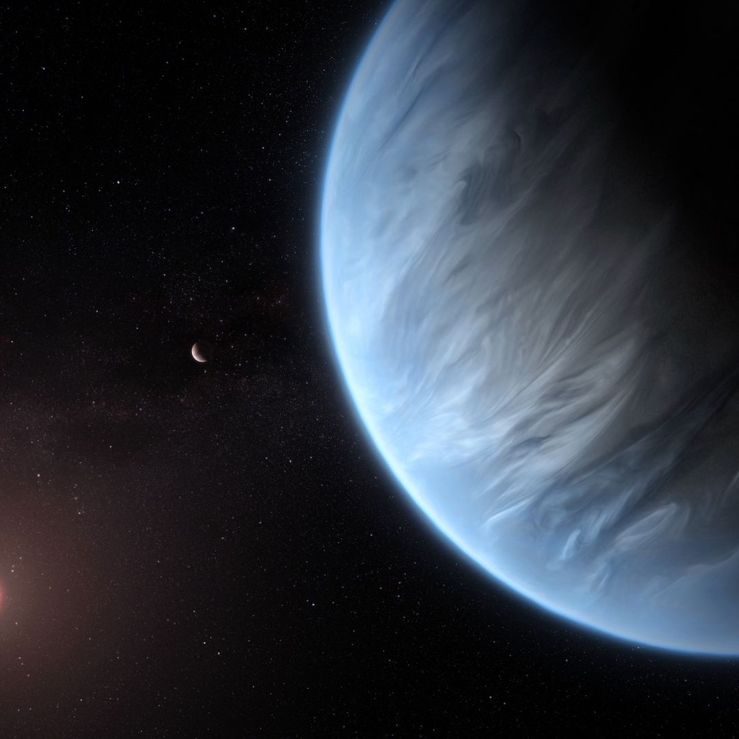 Hallan indicios de vida en planeta a 124 años luz