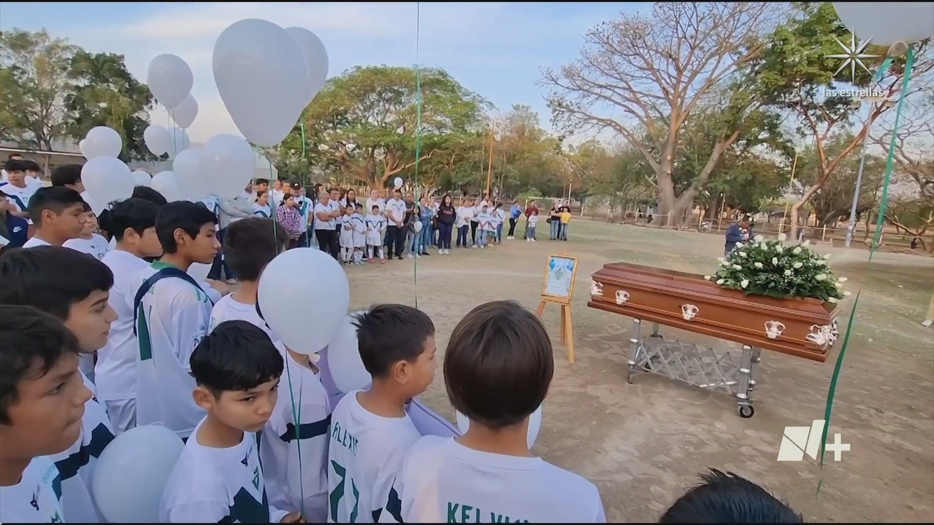 Despiden a Juan Octavio, Niño que Murió Tras Caerle una Portería en la Cabeza en Colima