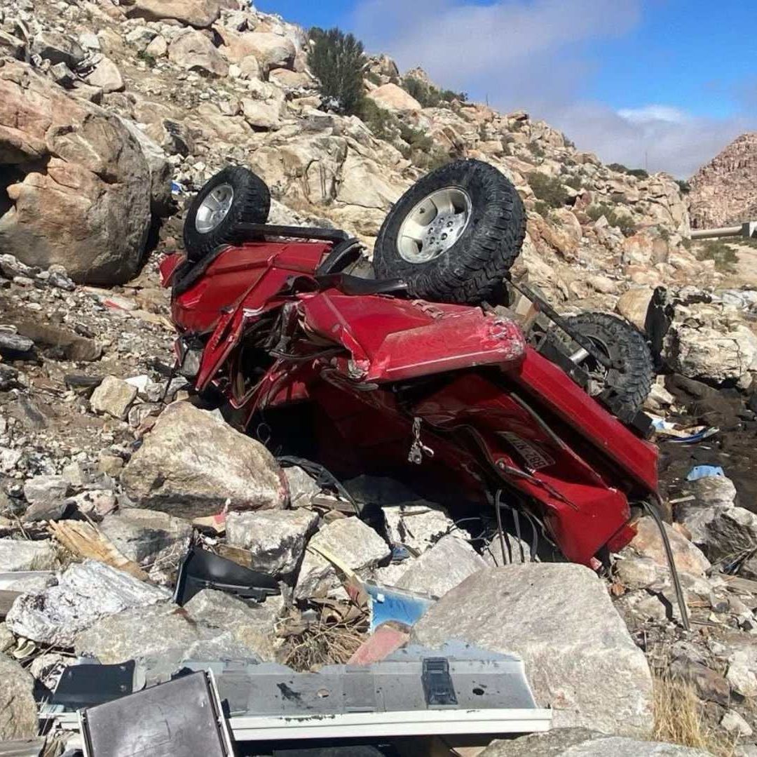 Accidente Automovilístico en la Rumorosa en Tecate Deja al menos Dos Muertos