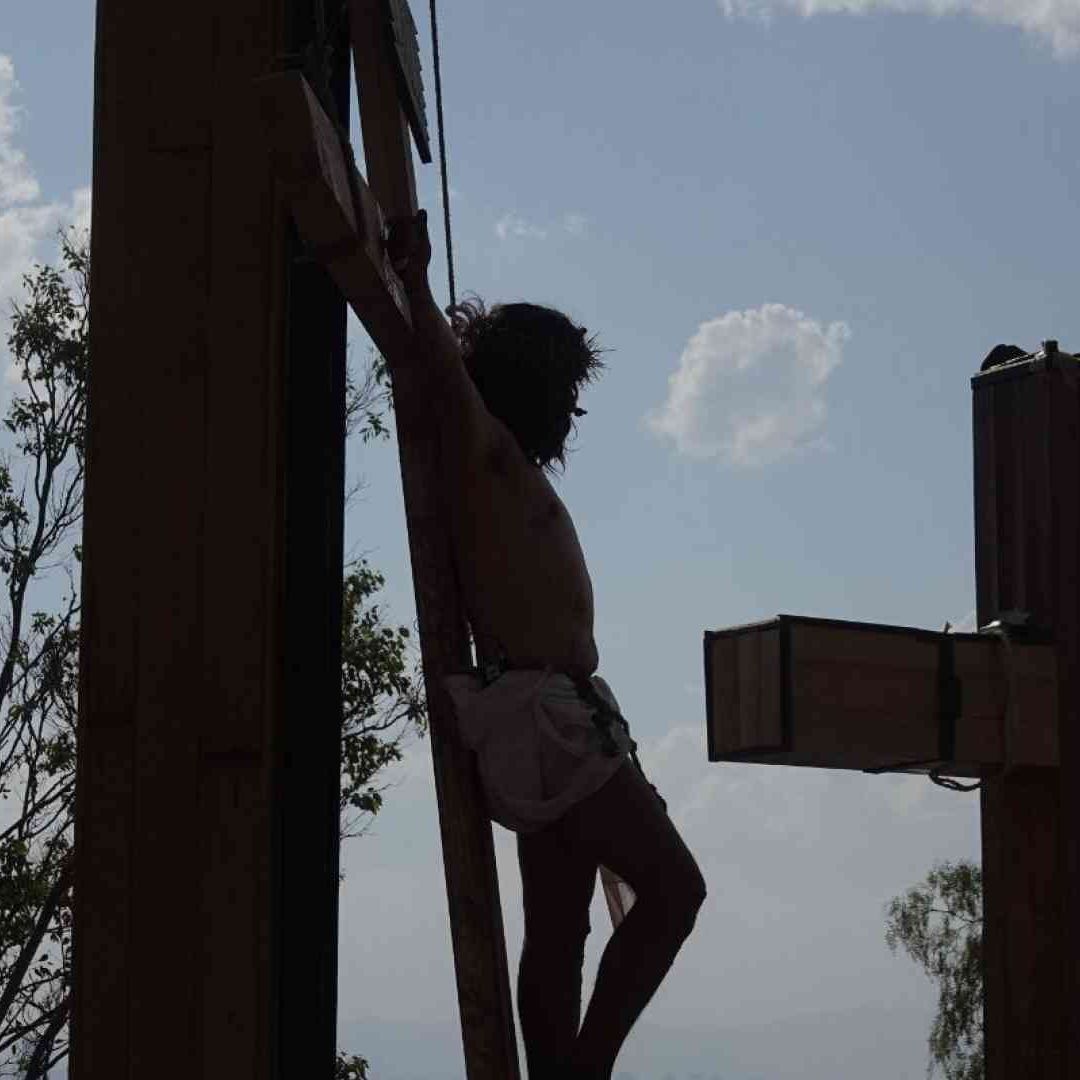 Viernes Santo en Iztapalapa