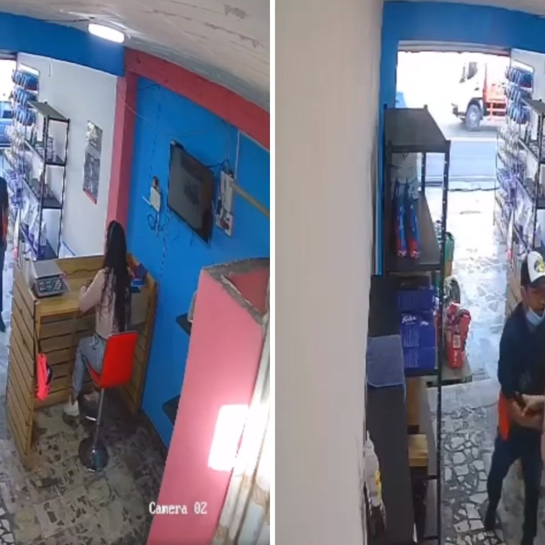 Video: Sujeto Asalta y Agrede Sexualmente a Empleada de Negocio en Tláhuac