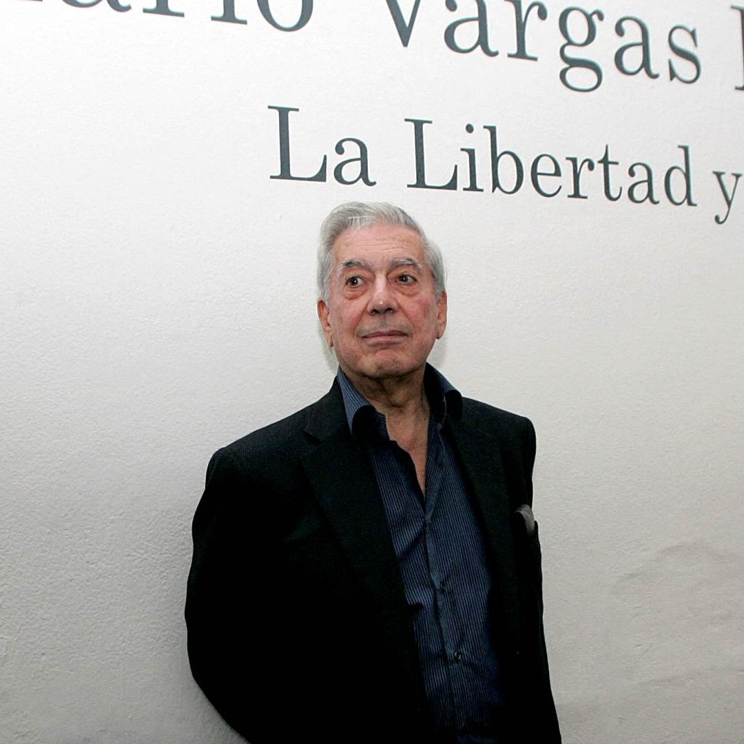 Mario Vargas Llosa en la FIL de Guadalajara en 2009